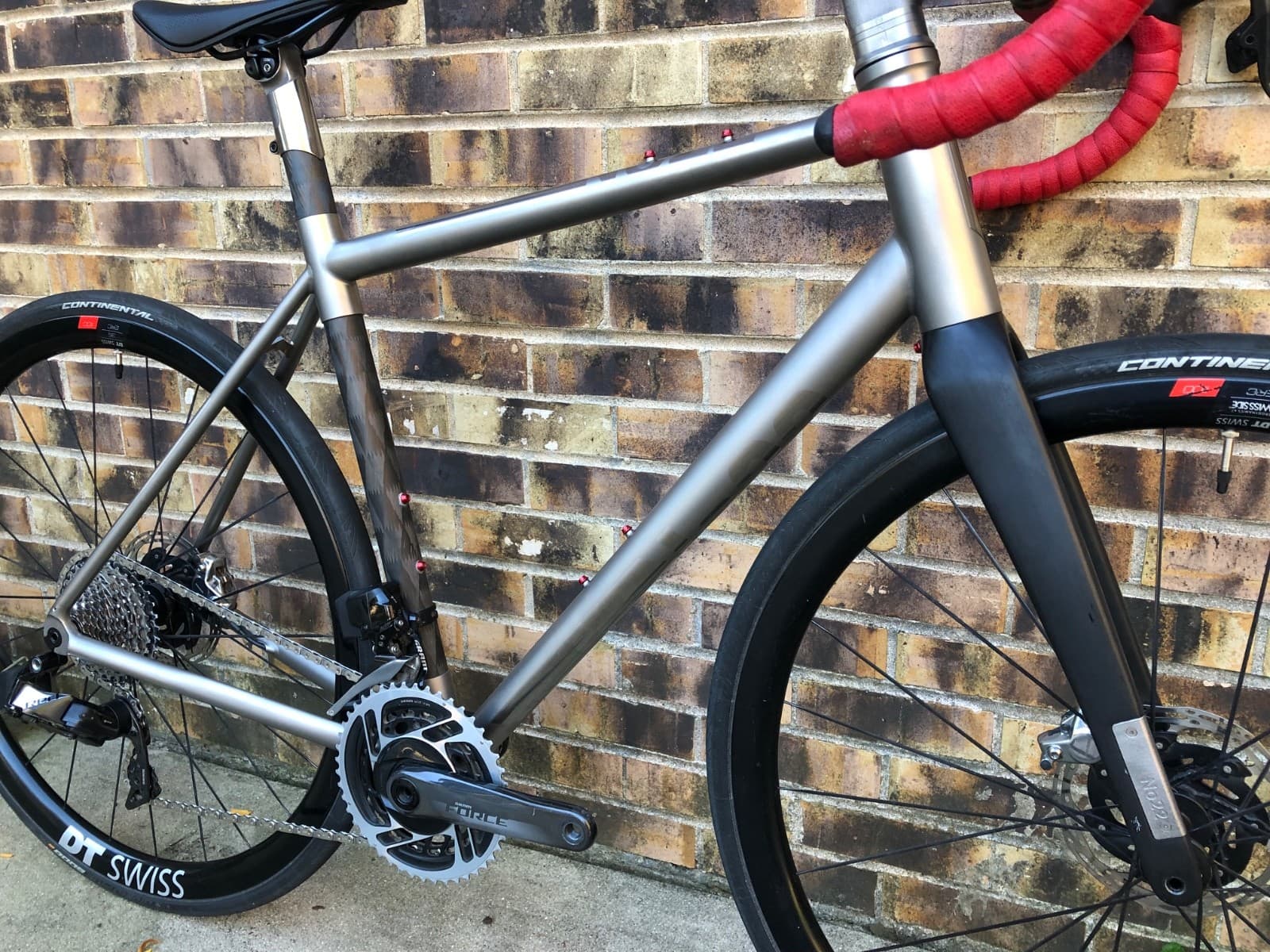 2023 NO22 AURORA TITANIUM / CARBON 52 CM BIKE! SRAM RED AXS! DT SWISS 1100 DICUT 6