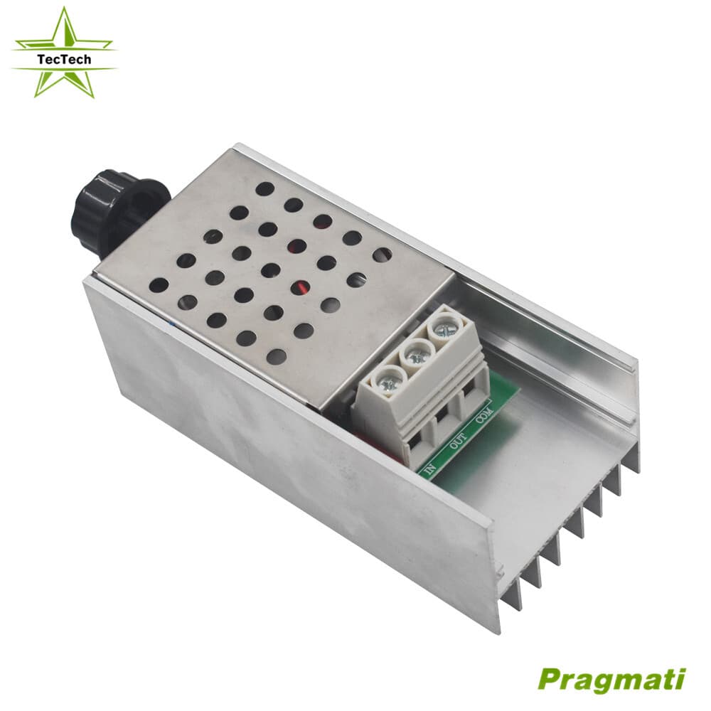 SCR AC 110-220V 10000W Motor Speed Controller Volt Regulator Dimmer Thermostat