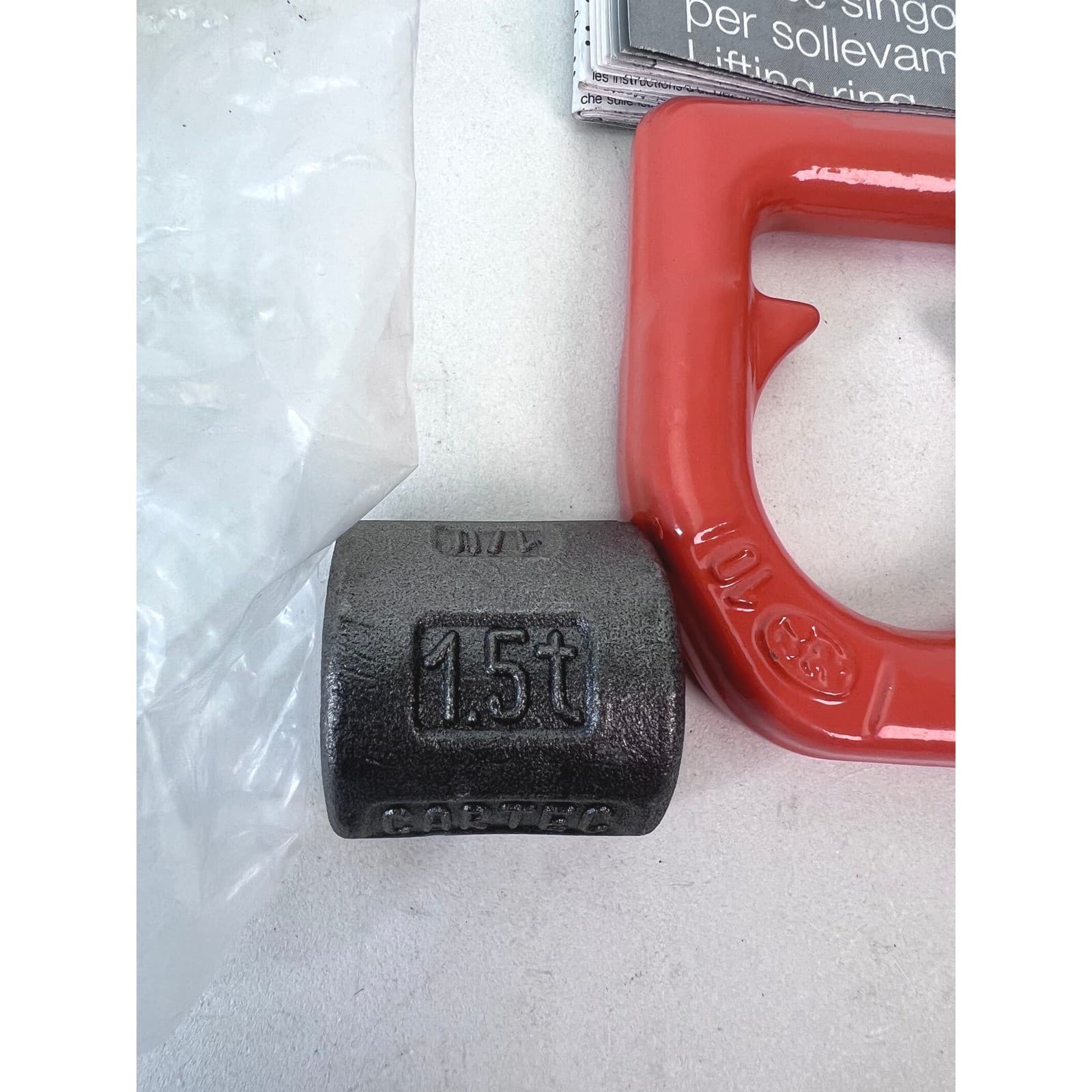 CARCANO Italy Lifting Ring Weld On Type Single Base 1.5t C830X015 6