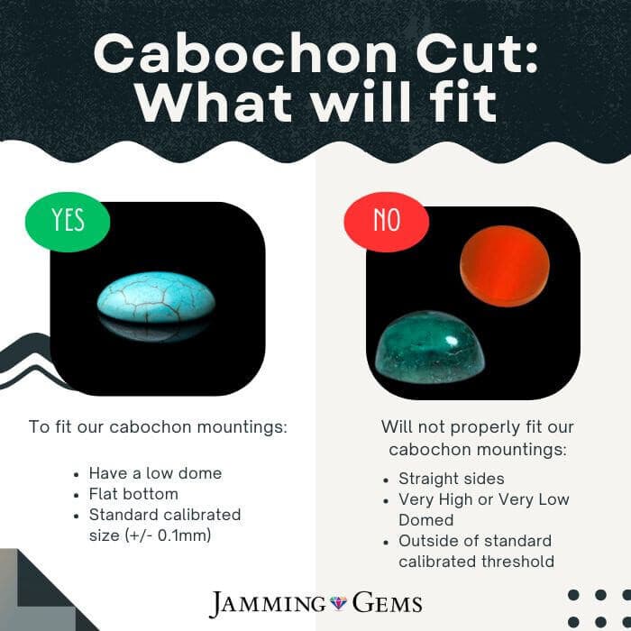 Round Cabochon Dangle Mounting 3