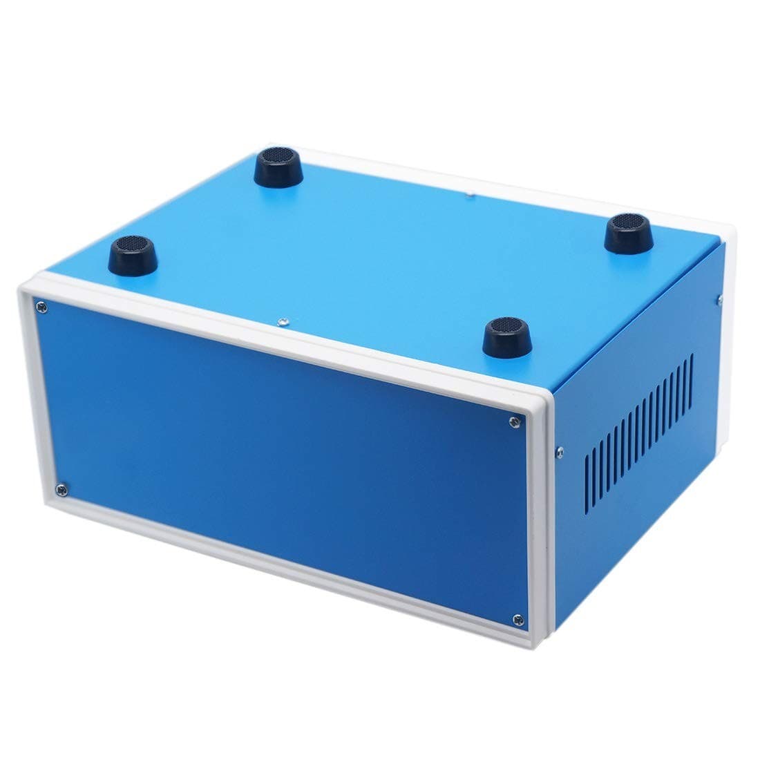 Electronic Enclosures Metal Enclosure Project Case DIY Box Junction Case Blue 6