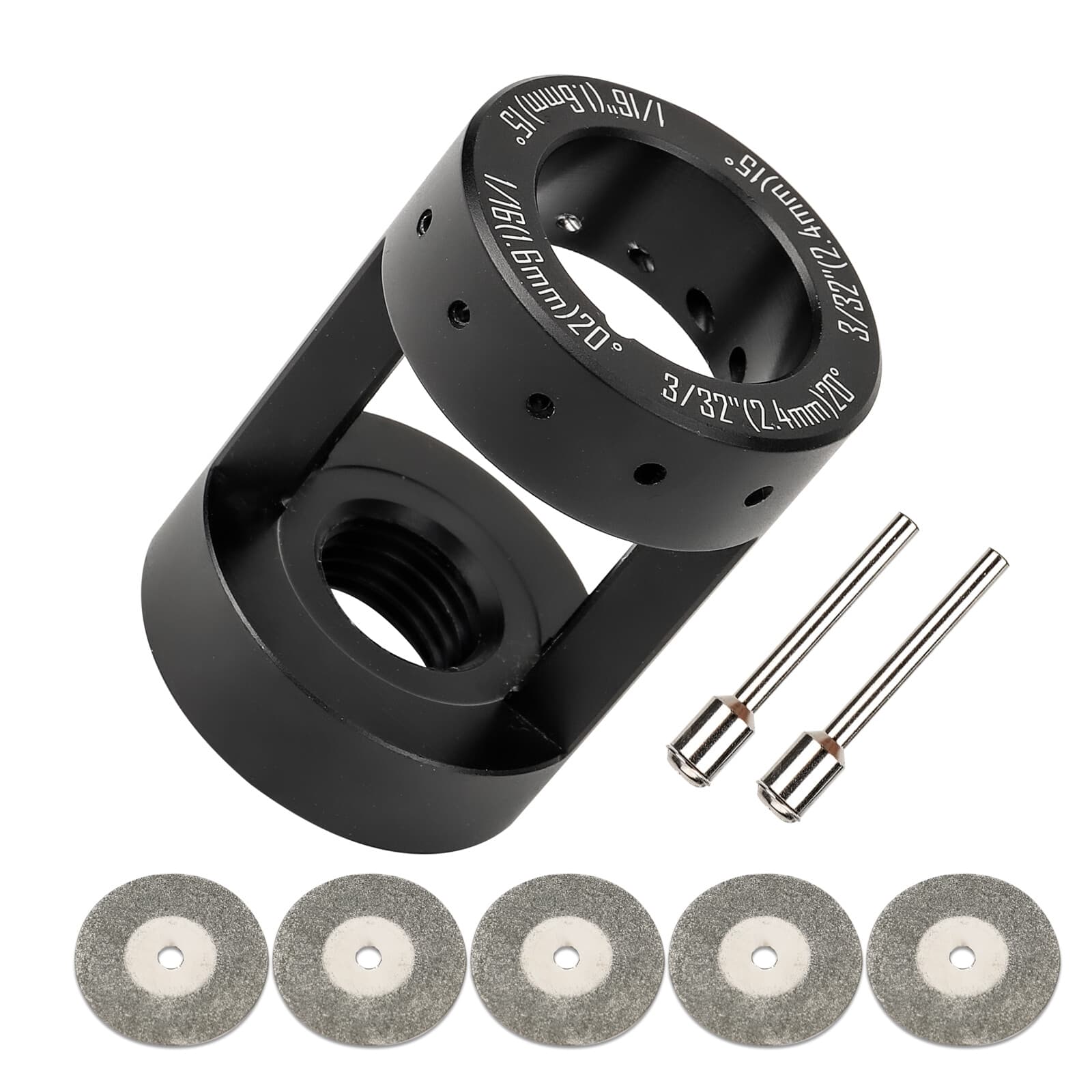 TIG Welding Tungsten Grinder Sharpener  Multi-Angle Offsets Cut off TOOL Welder 2