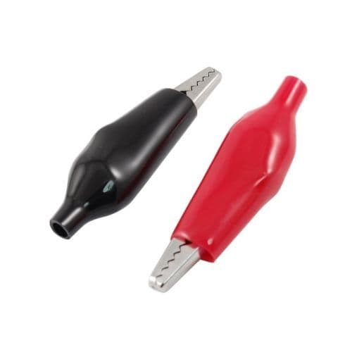 60 Pc Alligator Clip Assortment Set Test Lead Electrical Battery Clamp Connector 3