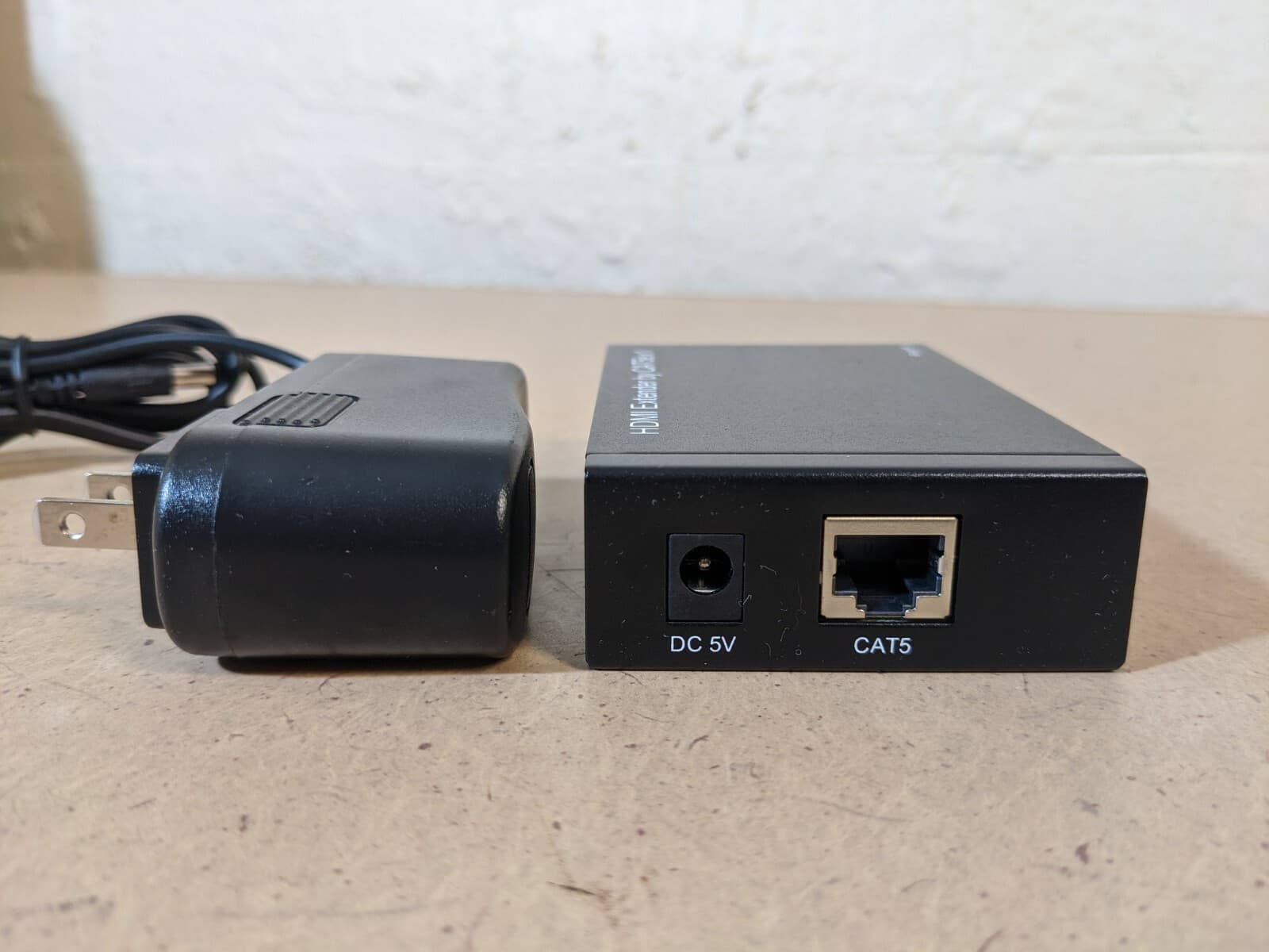 HDMI Extender Receiver by CAT5e x1 with Power Adapter 4
