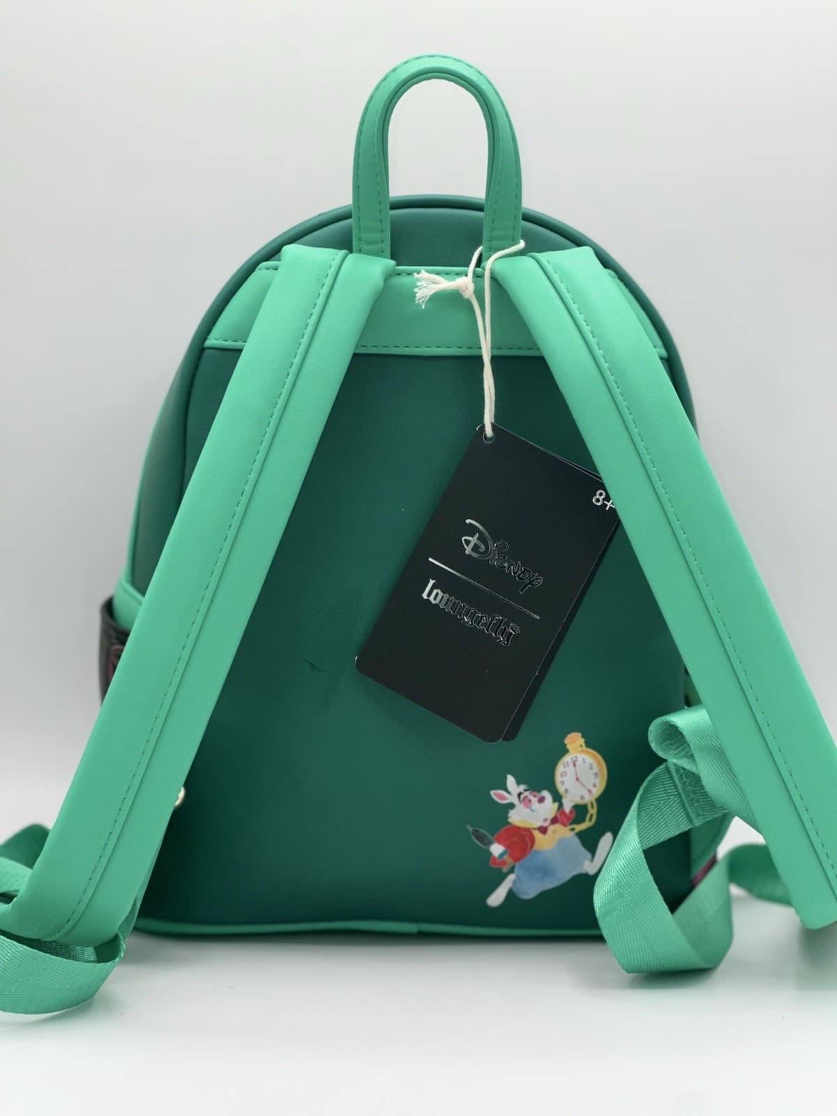 Loungefly Disney Alice in Wonderland on Mushroom Mini Backpack NWT 3