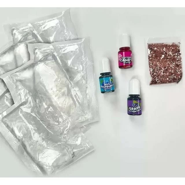 We Cool Compound Kings Nichole Jacklyne Color & Scent Your Own Slime Slime kit 4