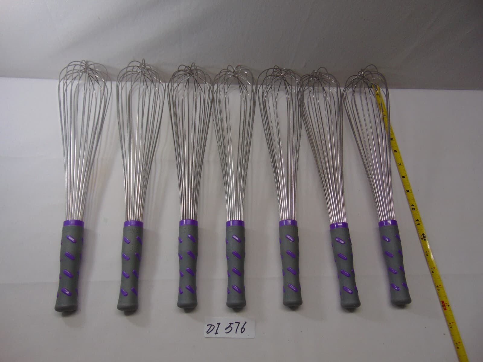 Vollrath  16" French Whip Whisk Stainless Steel NSF Silver Large Lot of 7 3