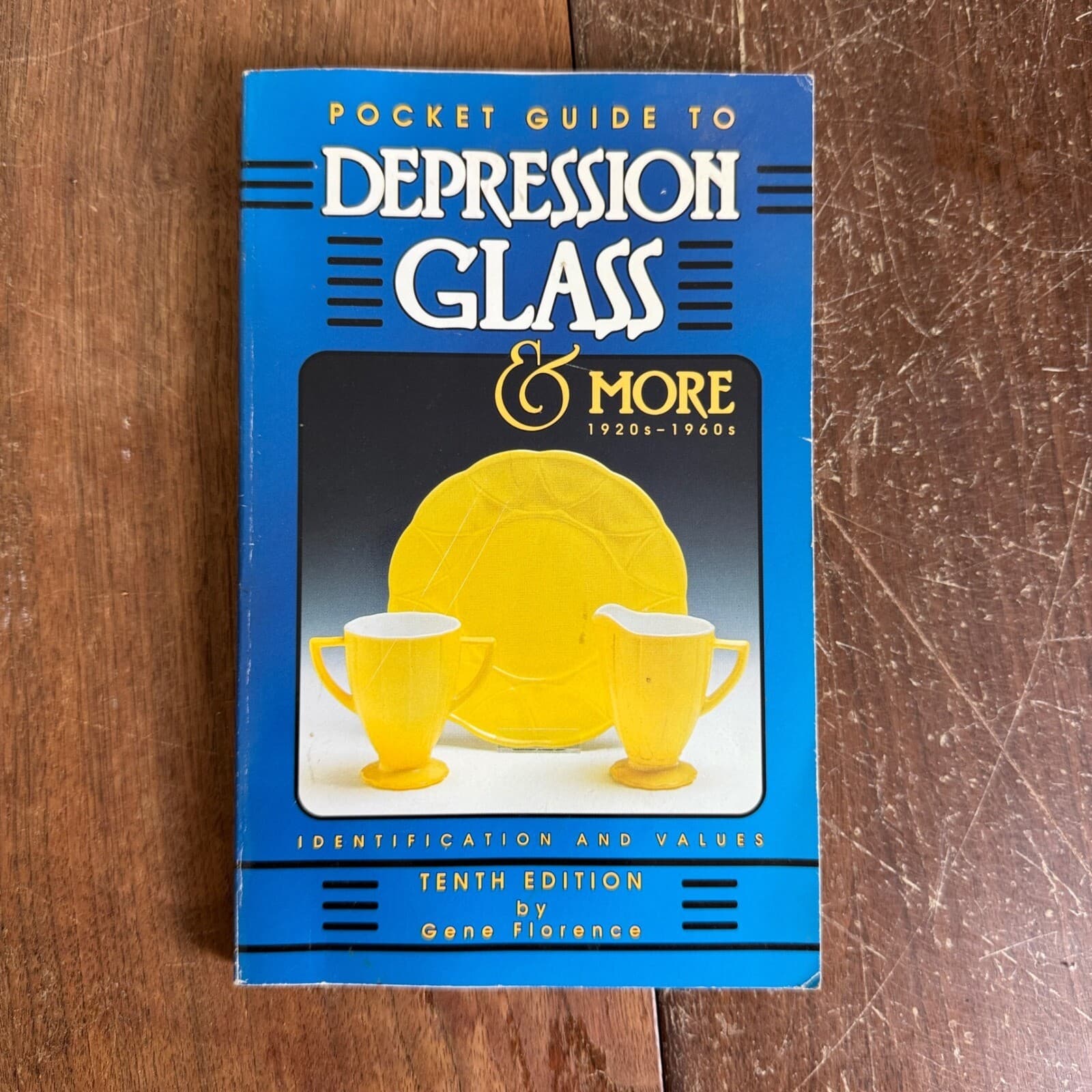 Pocket Guide to Depression Glass & More 1920s-1960s Identification Values