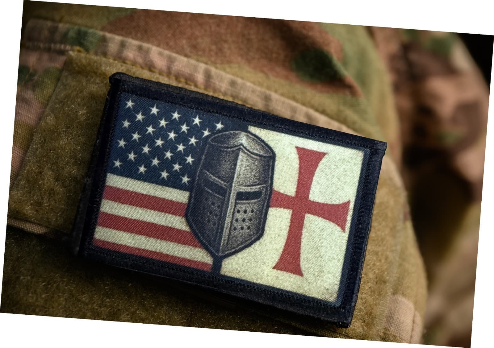 Here I Am Send Me Morale Patch | Isaiah 6:8 Bible verse patch | Hook and Loop 6