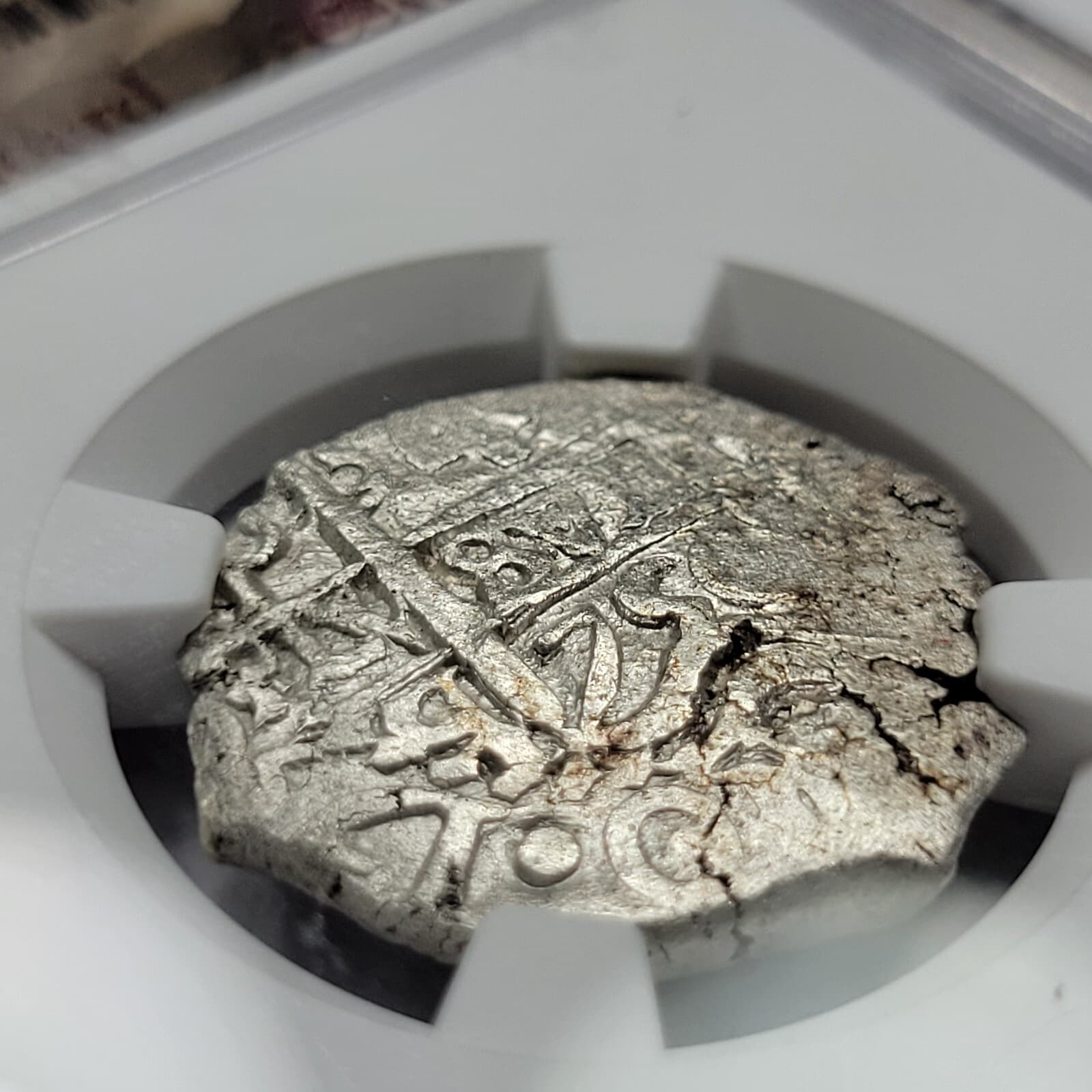 1750 Cob 4 Reales NGC AU Neat 4-digit Date Spanish Colonial Potosi Bolivia *H920 4