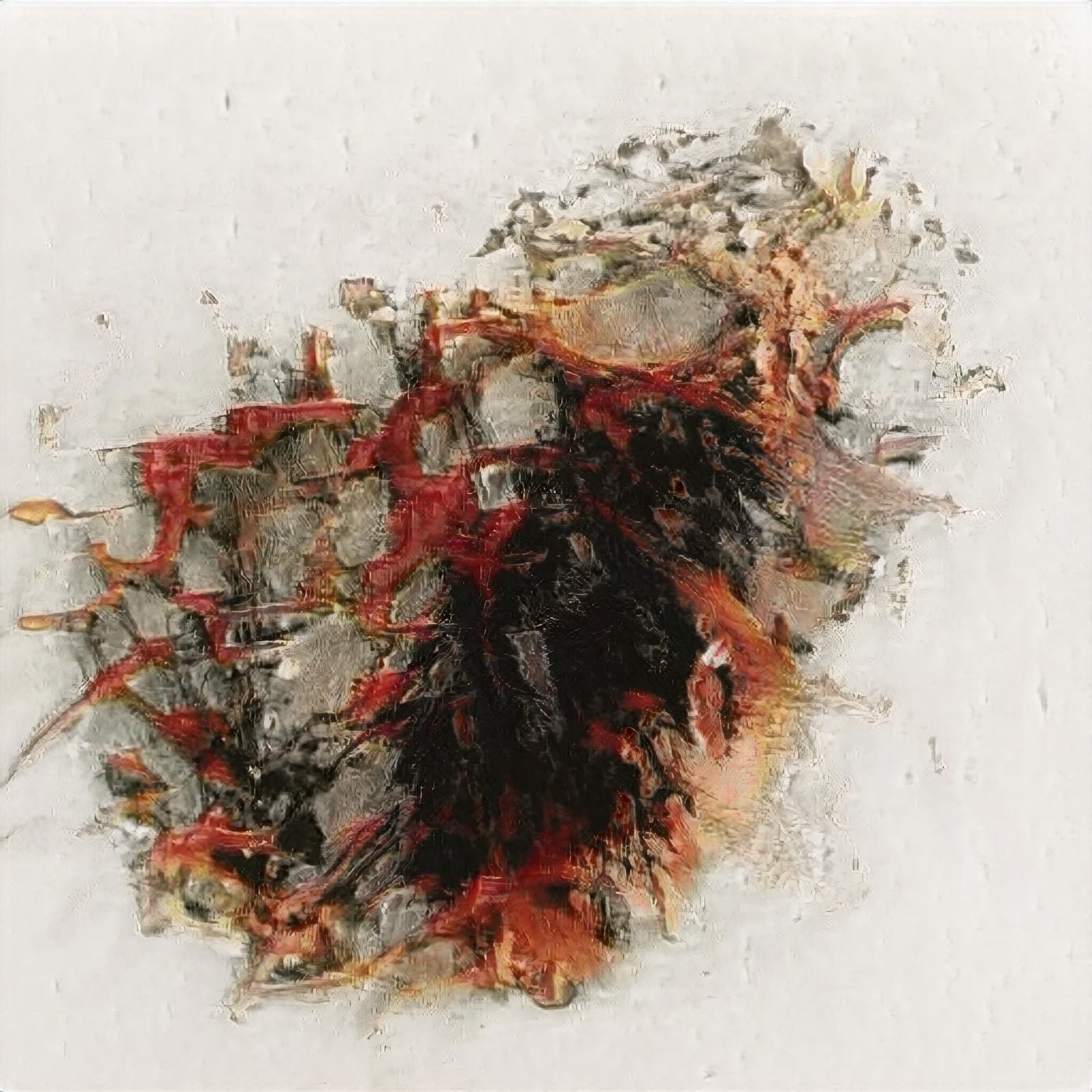 Broken Heart - Abstract Art / Non Fungible Token NFT 1 of 1 - Instant Transfer