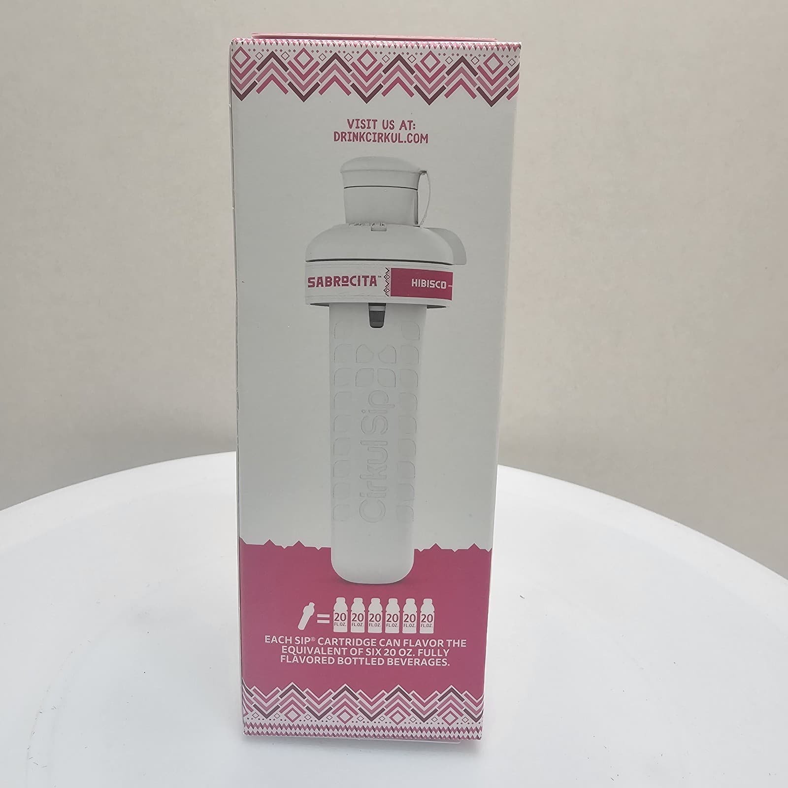 Cirkul Sip Cartridges Sabrocita Jamaica Hibiscus Zero Sugar Lot of 6 NEW 2026  3