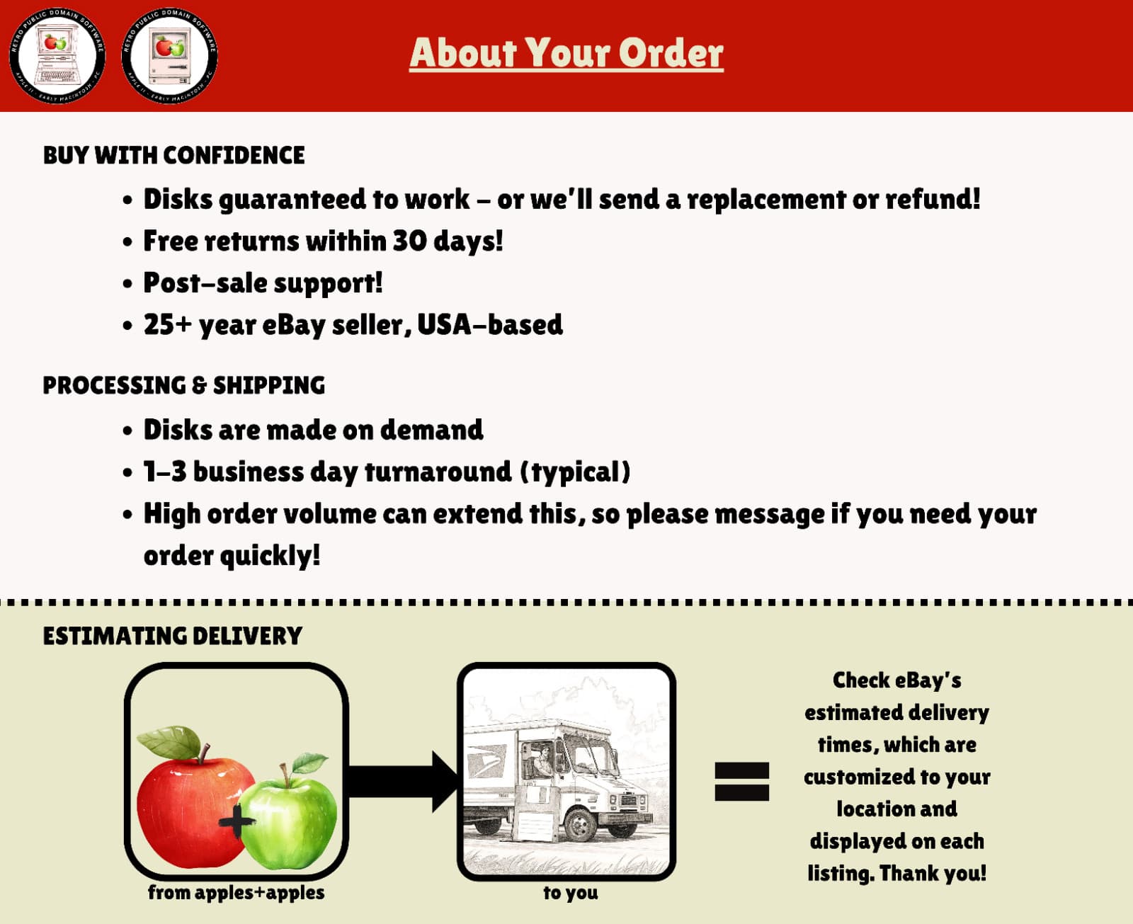 Early Mac Games on Recycled 3.5" Floppy Disks-Public Domain Retro Software 🍎➕🍏 3