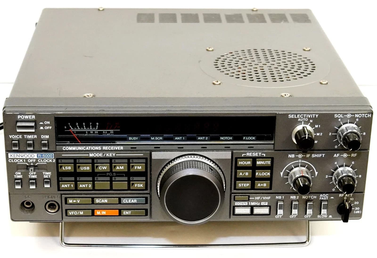 KENWOOD R-5000 LW MW SHORTWAVE RADIO + YK-88SN + YK-88C FILTERS + VS-1 + DCK-2 + 2