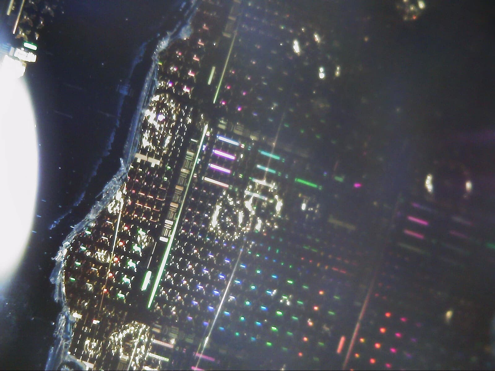 4" Golden Test Silicon Wafer Unique Extremely Rare  RF NAND Vintage CPU Chip 2