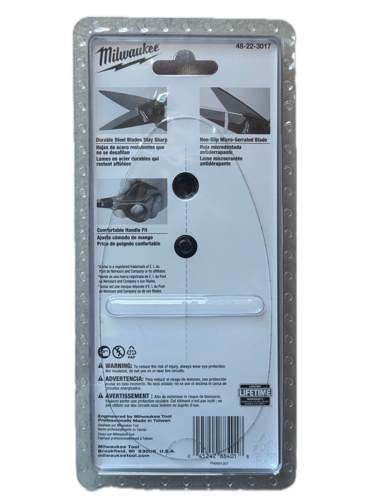 Milwaukee Made With Kevlar Shears 2