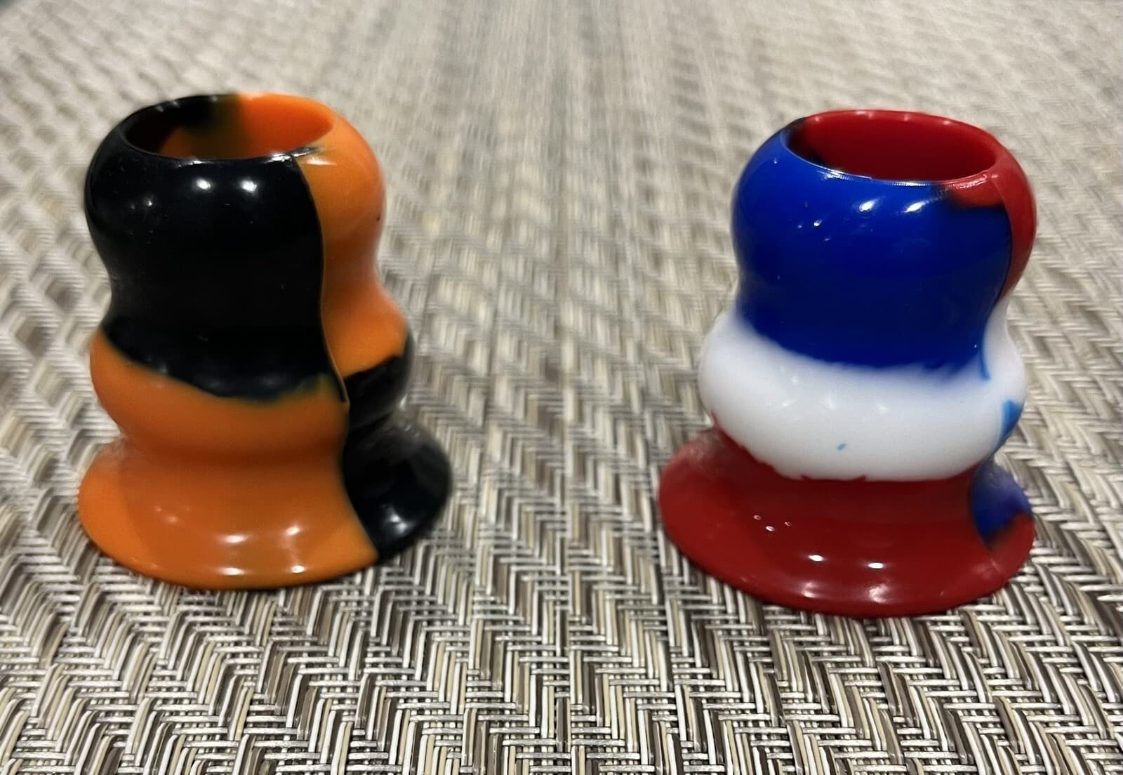 (5) SOFTBALL  / BASEBALL BAT GRIP TAPER KNOB CUFF LOT OF 5 U CHOOSE COLORS 4