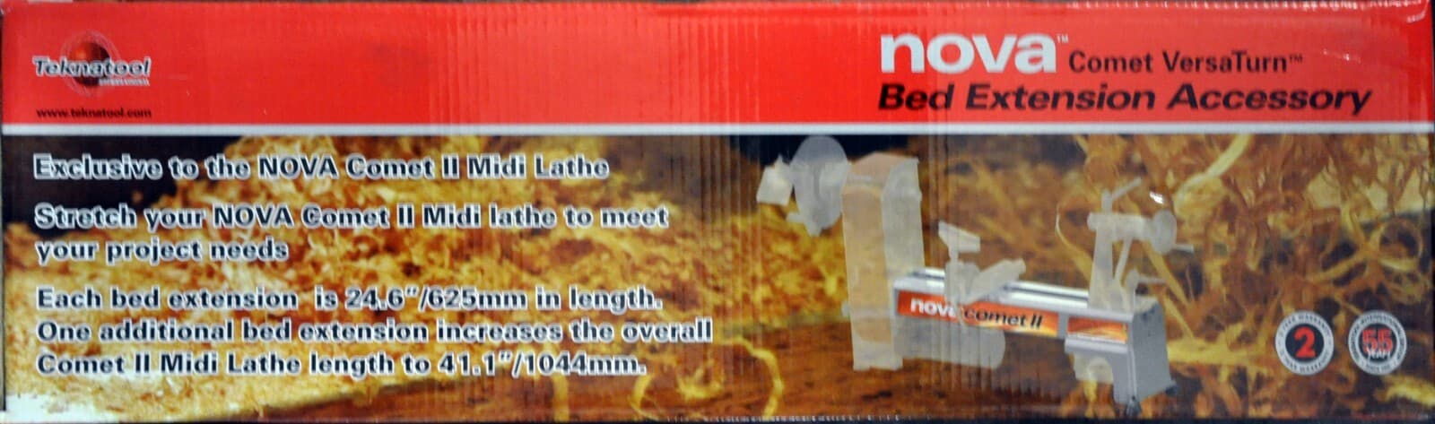 NOVA Comet II Extension Bed - Great Deal! 2