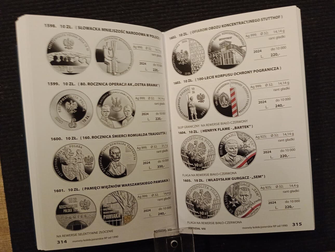 Catalog Monet Polskich 2025- Janusz Parchimowicz NEV 4