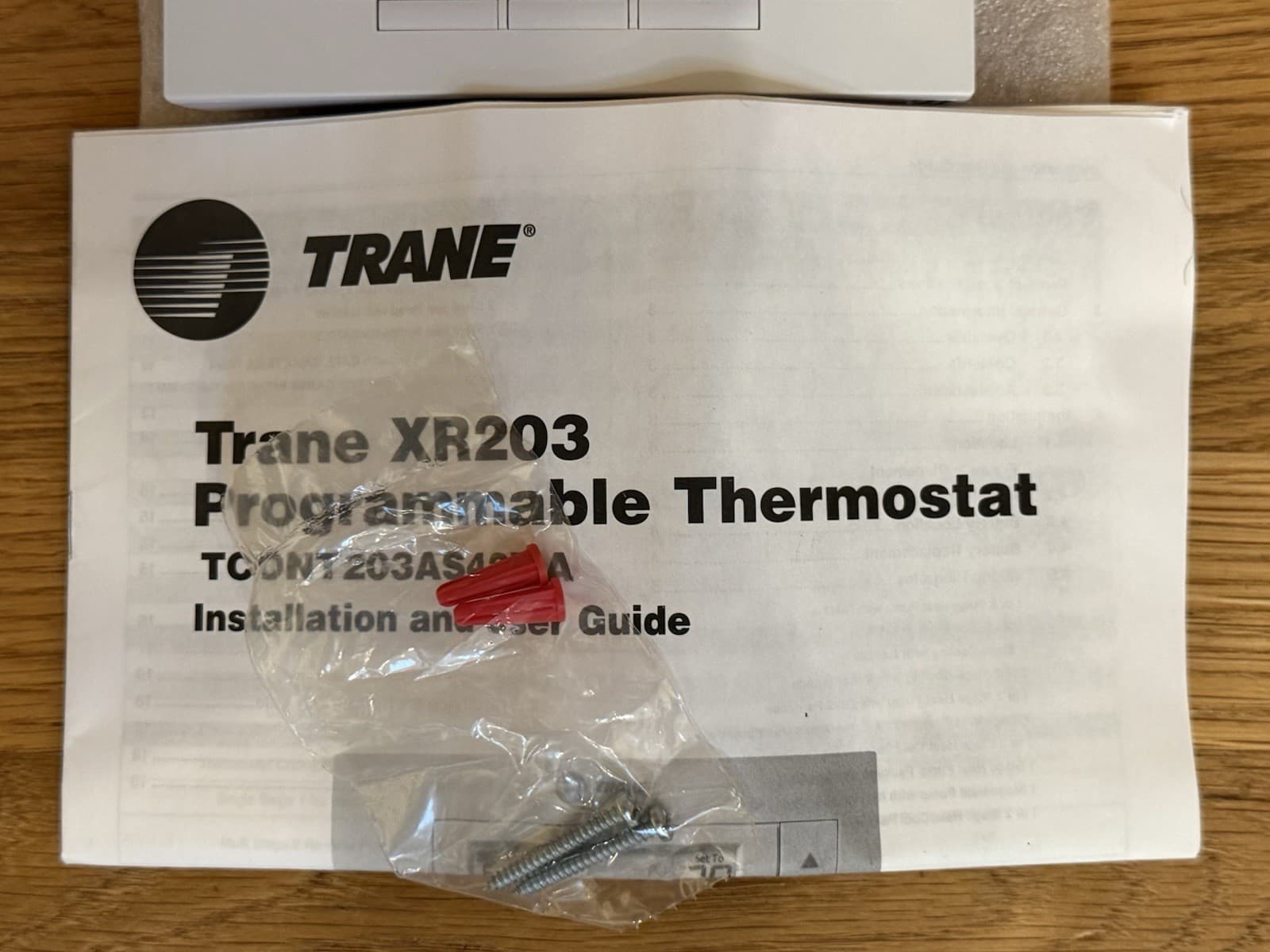 Trane Programmable Thermostat TCONT203AS42MA TCONT203A TCONT203 Up to 4H/2C FAST 5