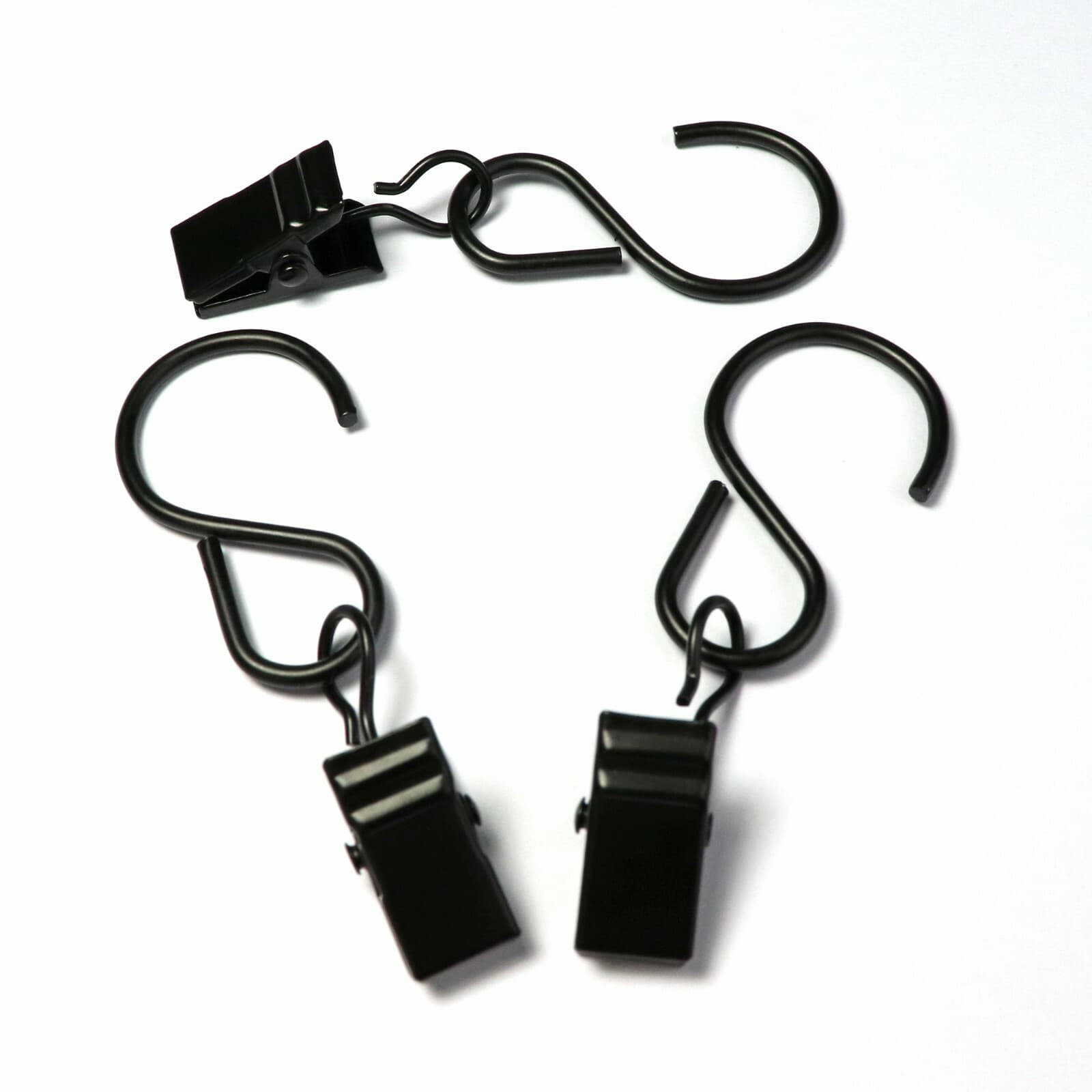 25 pcs Curtain Clips w/ Hook for Curtain, Photos, Home Decoration, Party Lights 4