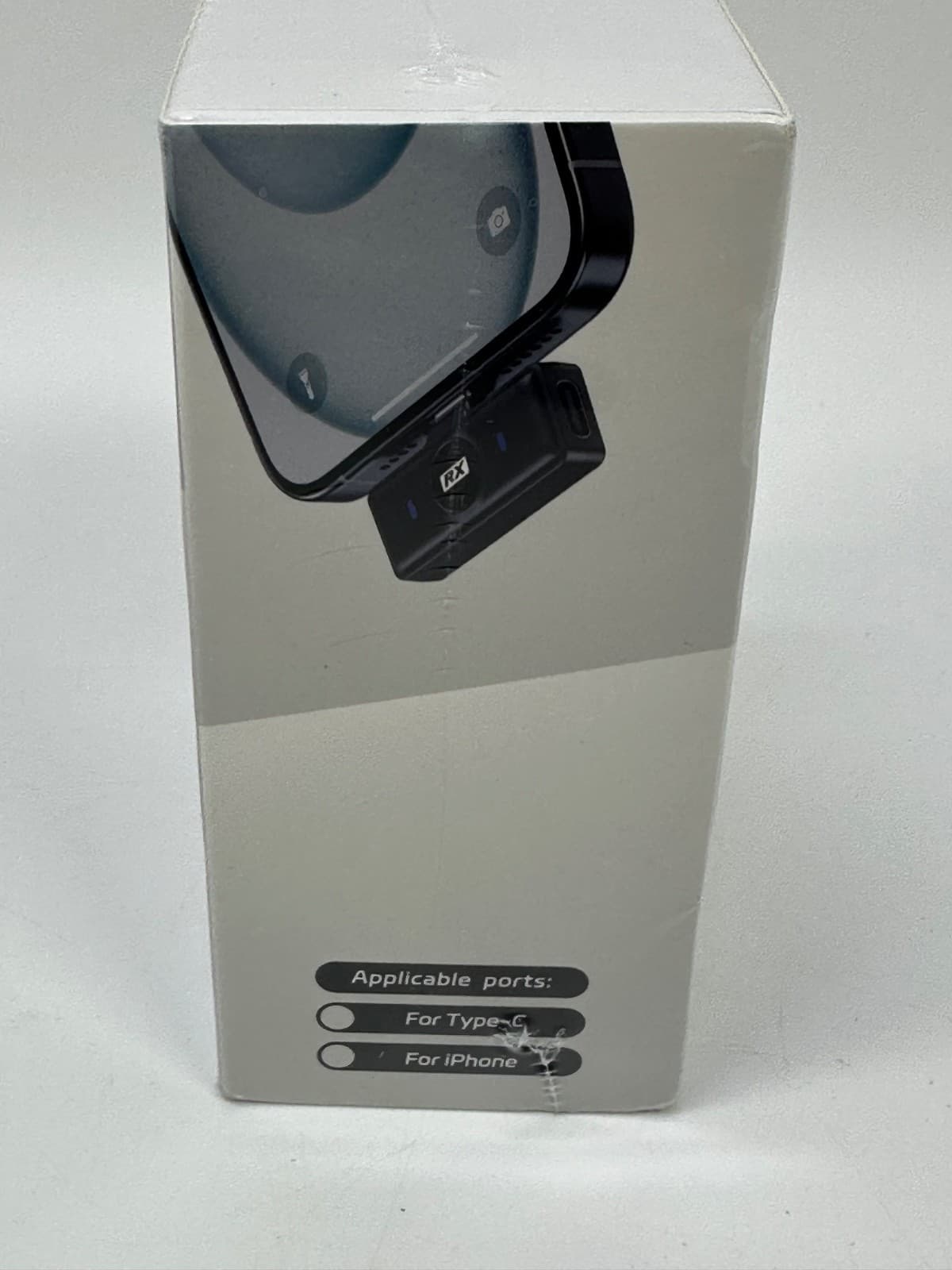 KUKIHO Wireless Lavalier Microphone iPhone iPad Android w/Charging Case SEALED 3