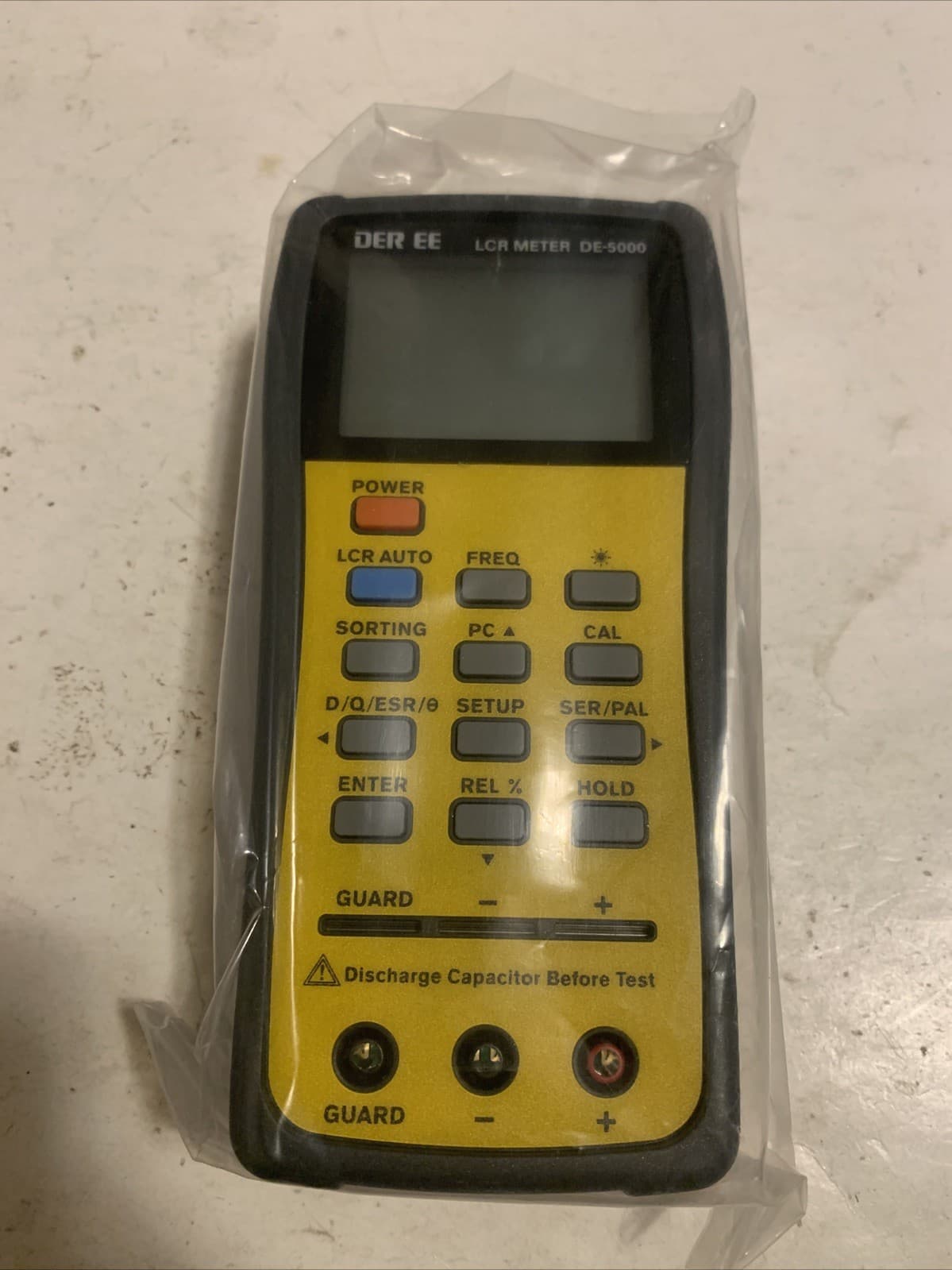 DER EE DE-5000 High Accuracy Handheld LCR Meter Main unit only 2