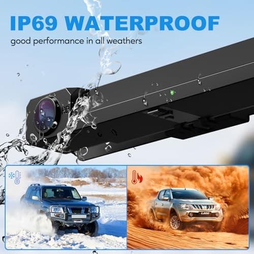 Solar Backup Camera Compatible with VS-5A, Only A Camera, Without Monitor  3