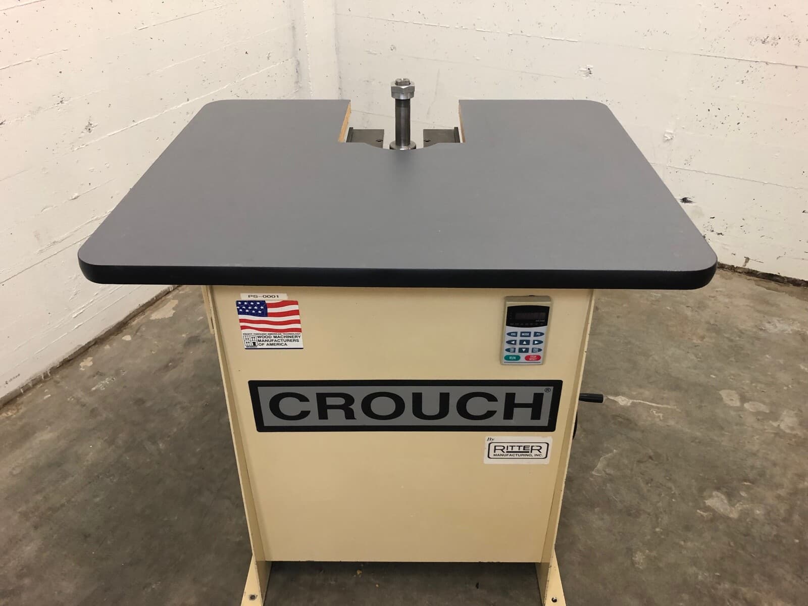 2003 RITTER / CROUCH CR CR354 PROFILE SANDER / INVERTER CONTROLLED VARIABLE SPD. 4