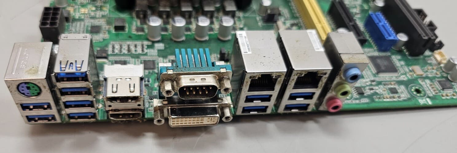 Genuine OEM NCR 1612 S500-SF Motherboard w/ RAM, CPU, IO Shield, Heatsink Tested 3