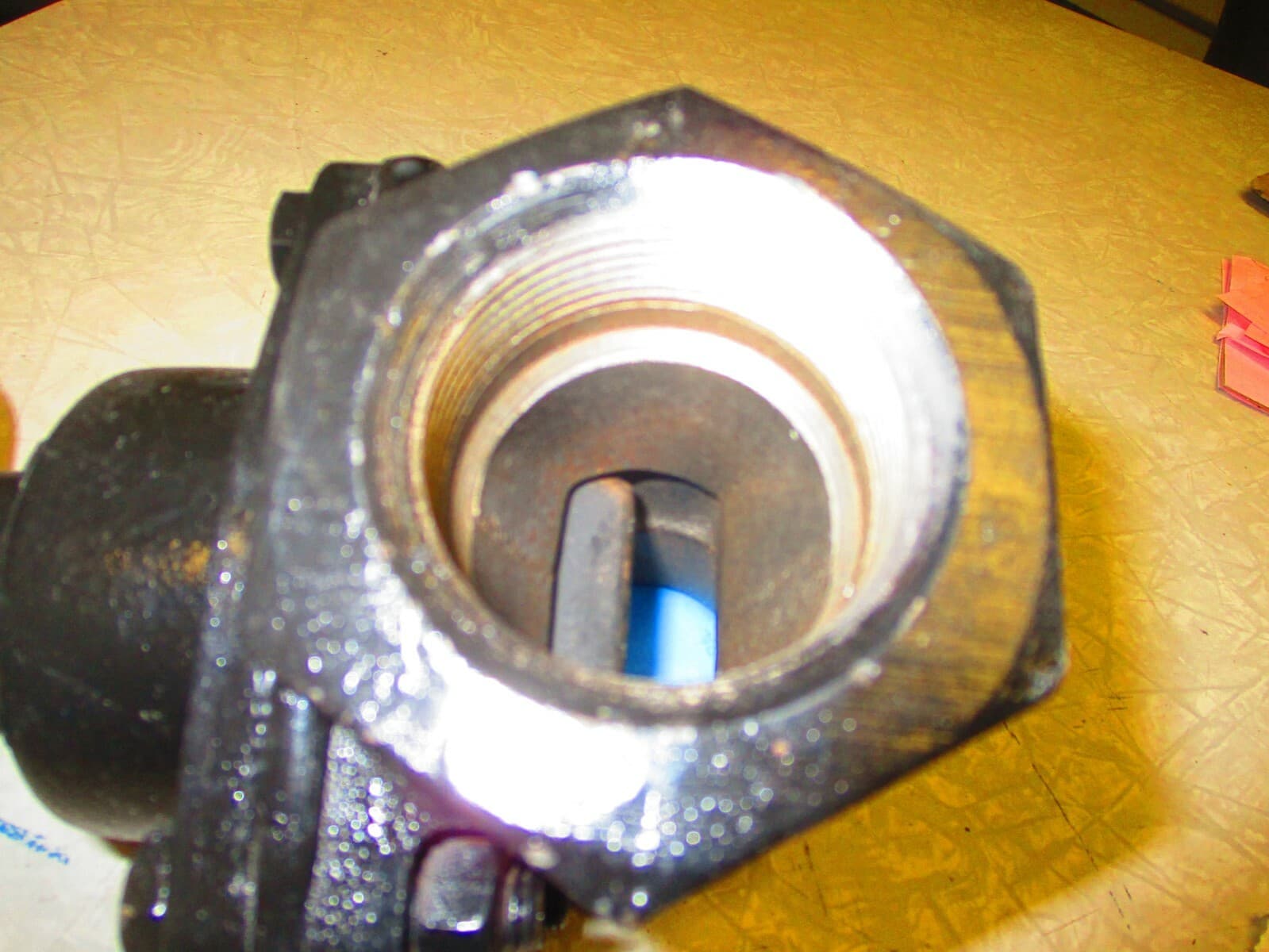 S&S DIA-PLUG Valve | 1-1/4" FNPT Thread Ends | Iron Body | Hand Wheel Op | 22-01 5