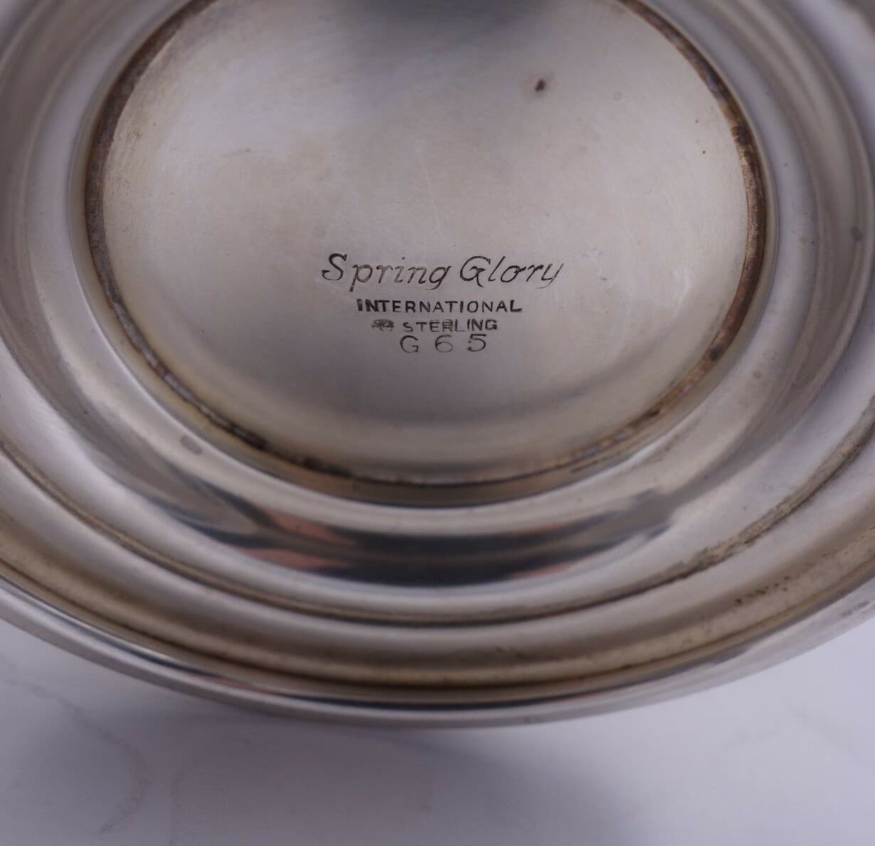 Spring Glory by International Sterling Silver Gravy Boat #G65 (#3208) 3
