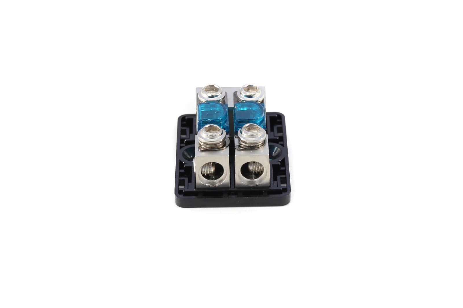 KnuKonceptz Bassik 2 Way 0 Gauge to 4 / 8 Gauge Mini ANL Fuse Block w Fuses 6