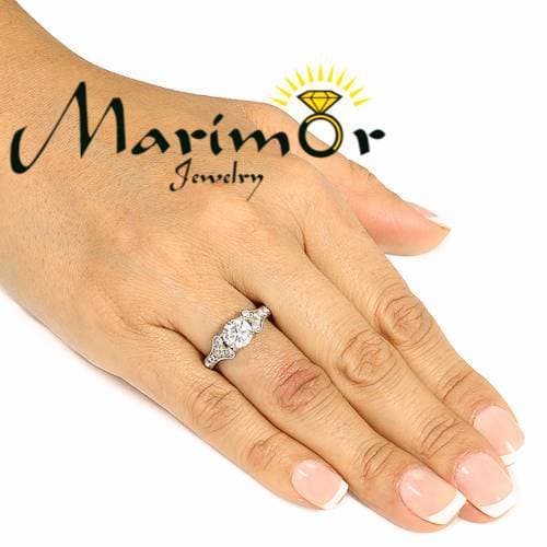 Stainless Steel 1.82Ct Cubic Zirconia 316 Engagement Ring Womens Size 5-10 5