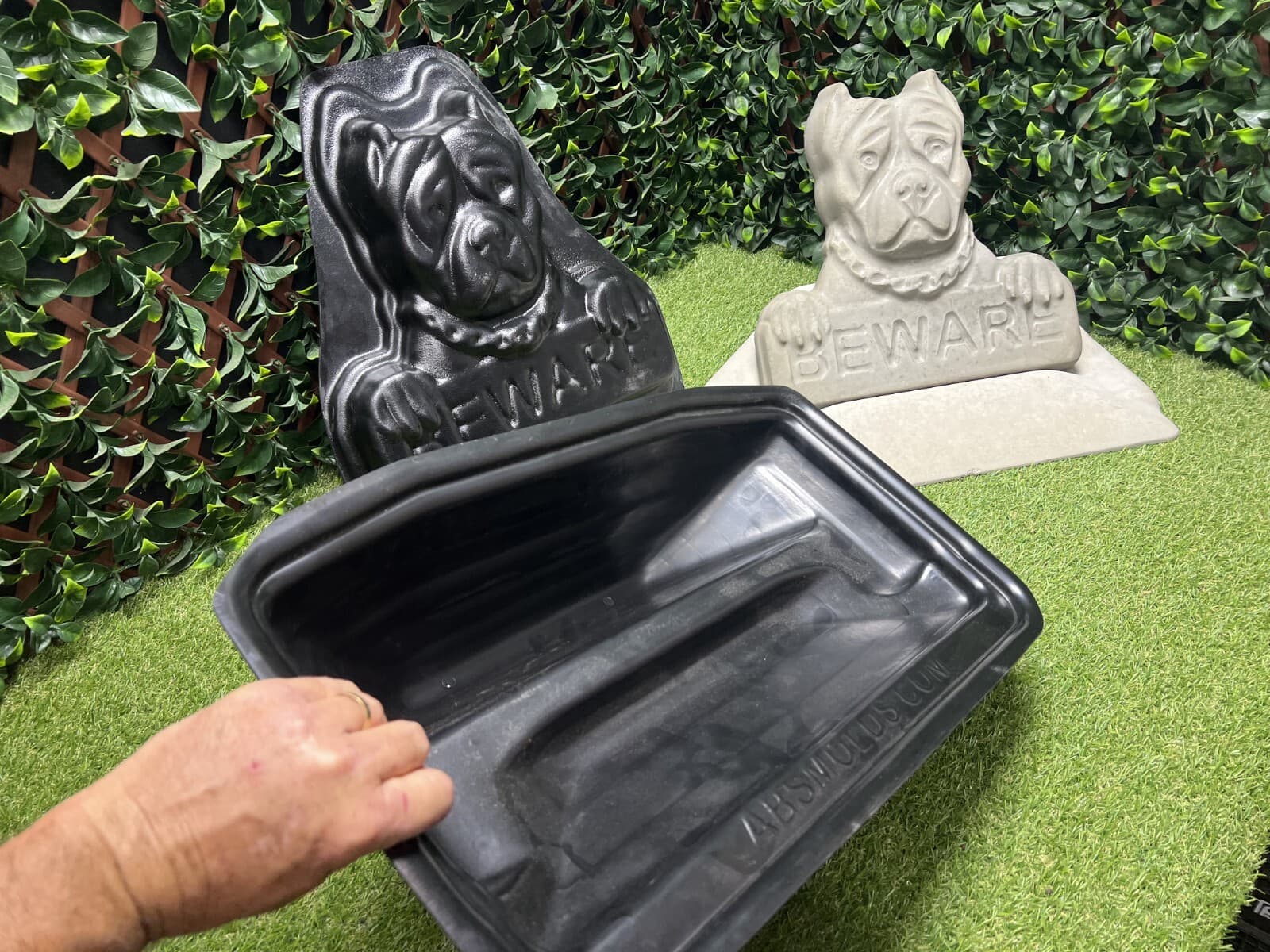 Beware Concrete mold set 3