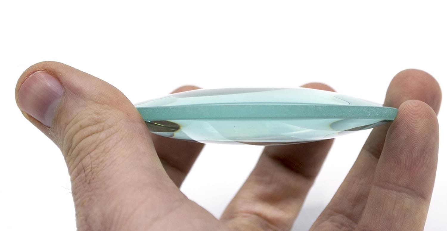 Double Convex Lens, 100mm Focal Length, 3" (75mm) Diameter - Spherical,...  2