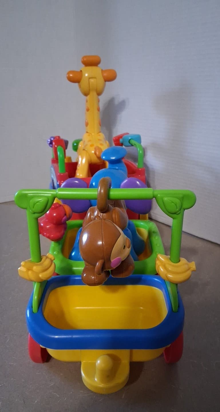 Fisher-Price Amazing Animals Sing & Go Choo-Choo (Discontinued) Toy Tested Works 4