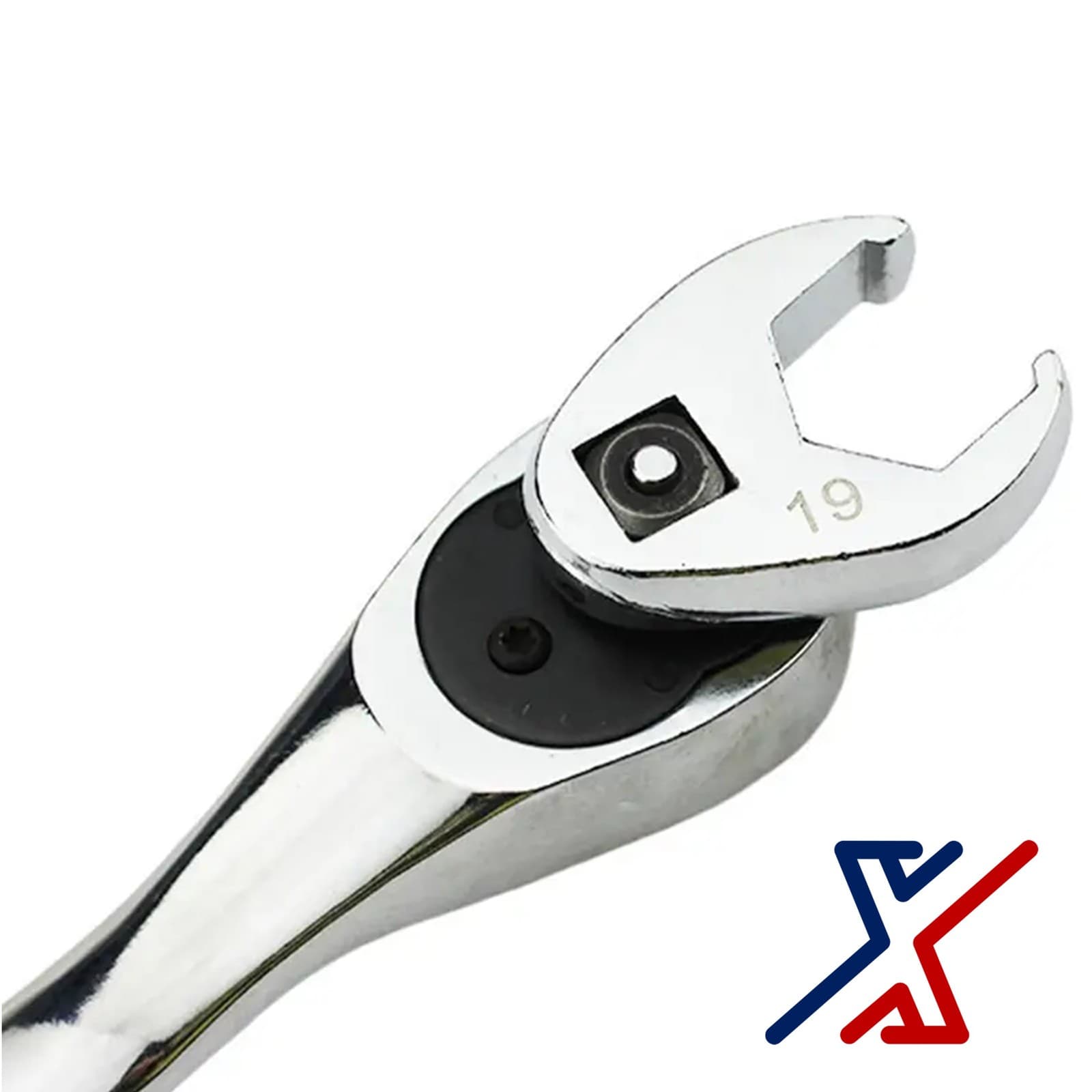 18 mm. Flare Nut Crowfoot Wrench with 3/8"Drive (1 CROWFOOT ) by X1 Tools 2