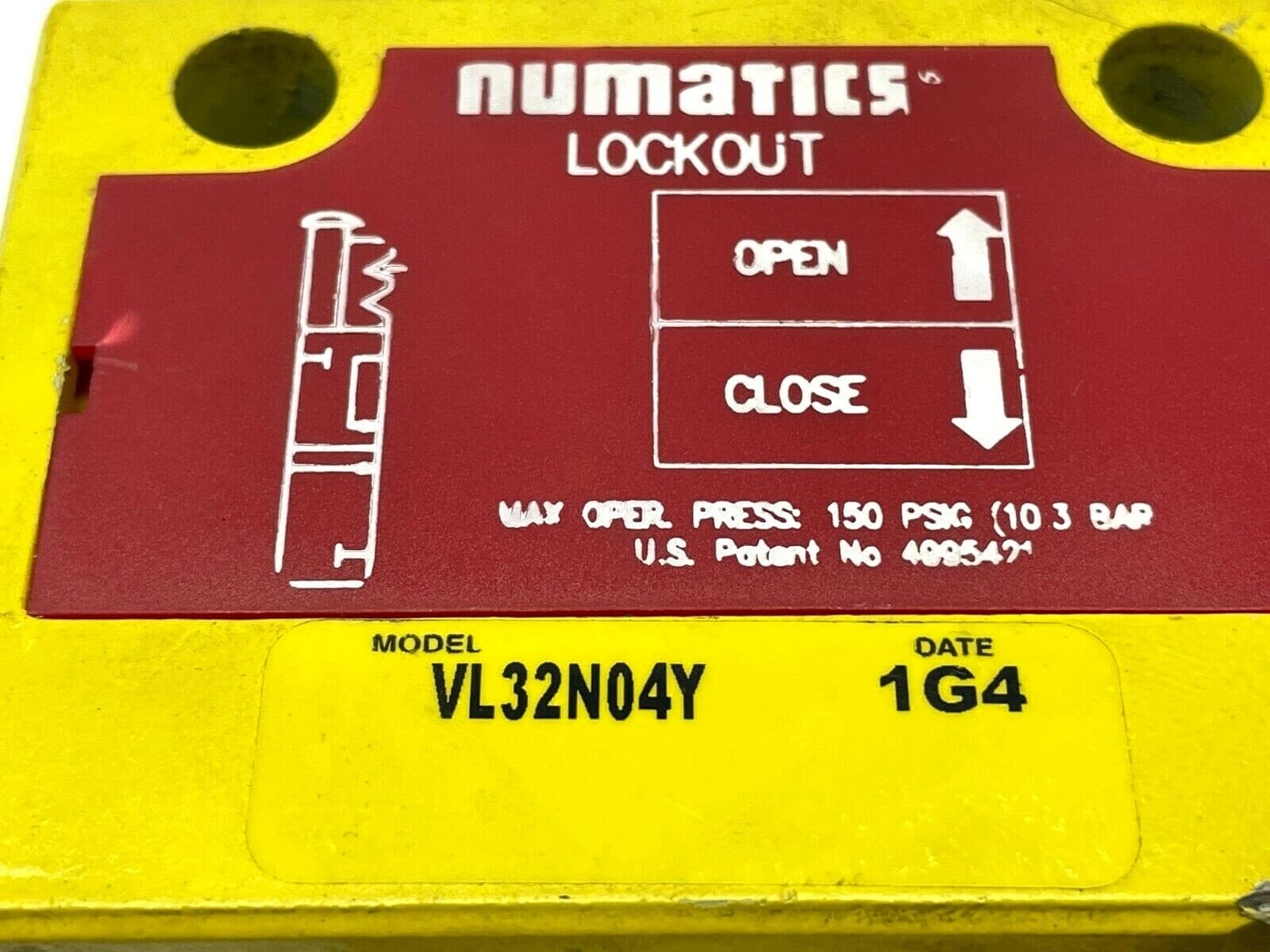 Numatics VL32N04Y Quick Exhaust Lockout Valve 3