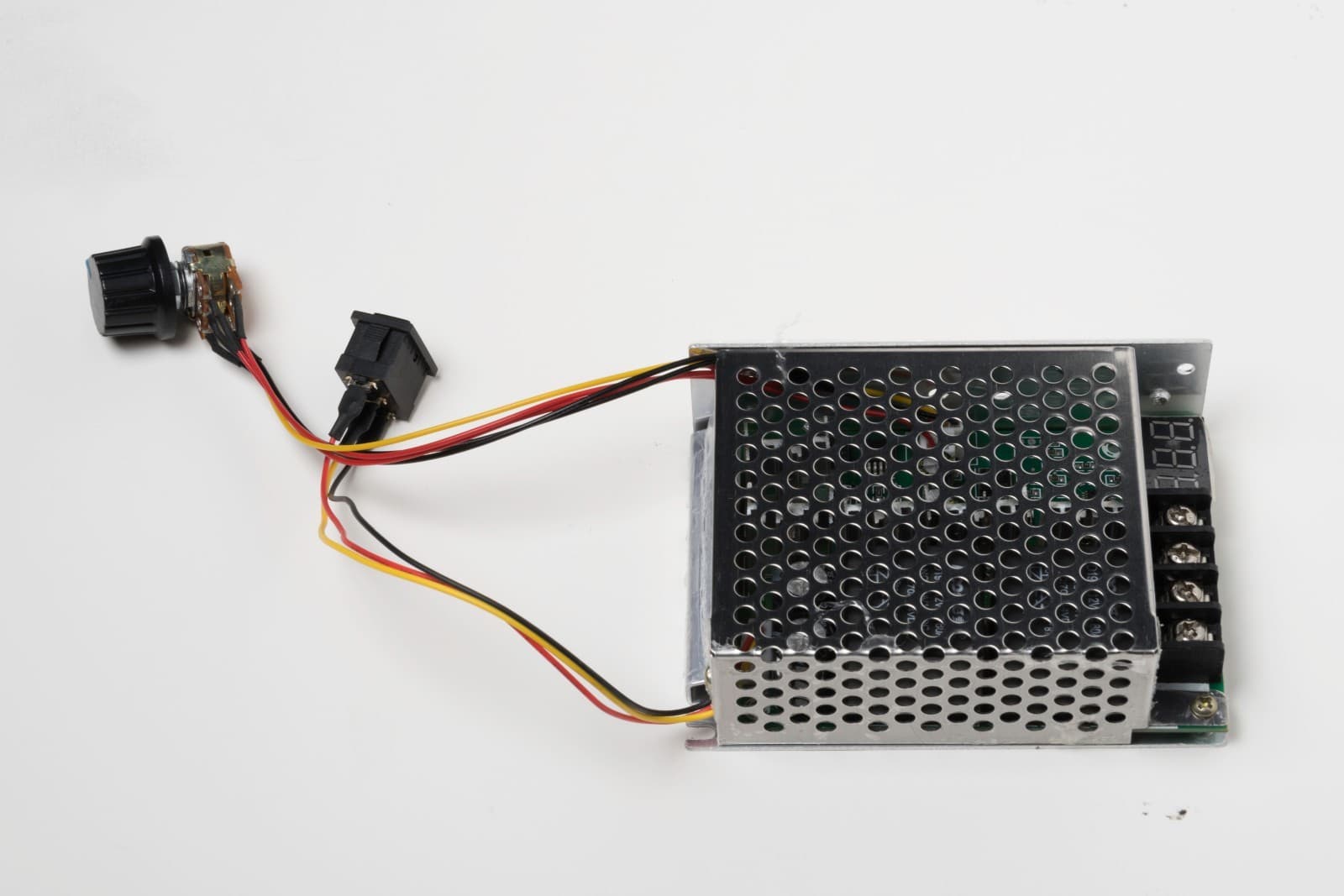 12V 24V 48V 2000W 9-60V 40A DC Motor Reverse Variable Speed Controller PWM HHO 6