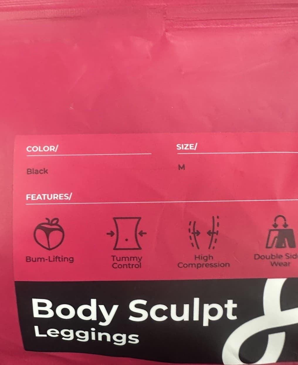 Fanka Body Sculpt Leggings Womens Black   Size M 5