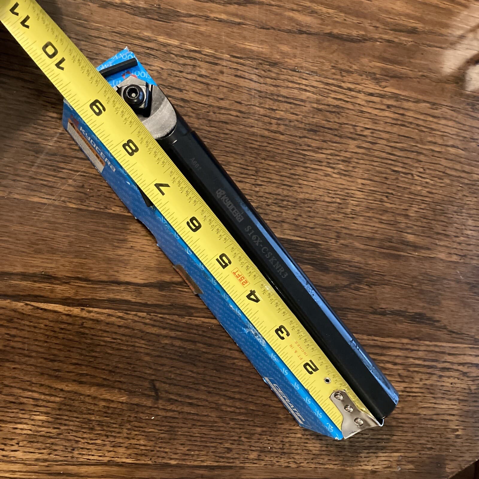 Kyocera 1" Boring bar Indexable Square Carbide Insert Metal Lathe Tool Holder 6