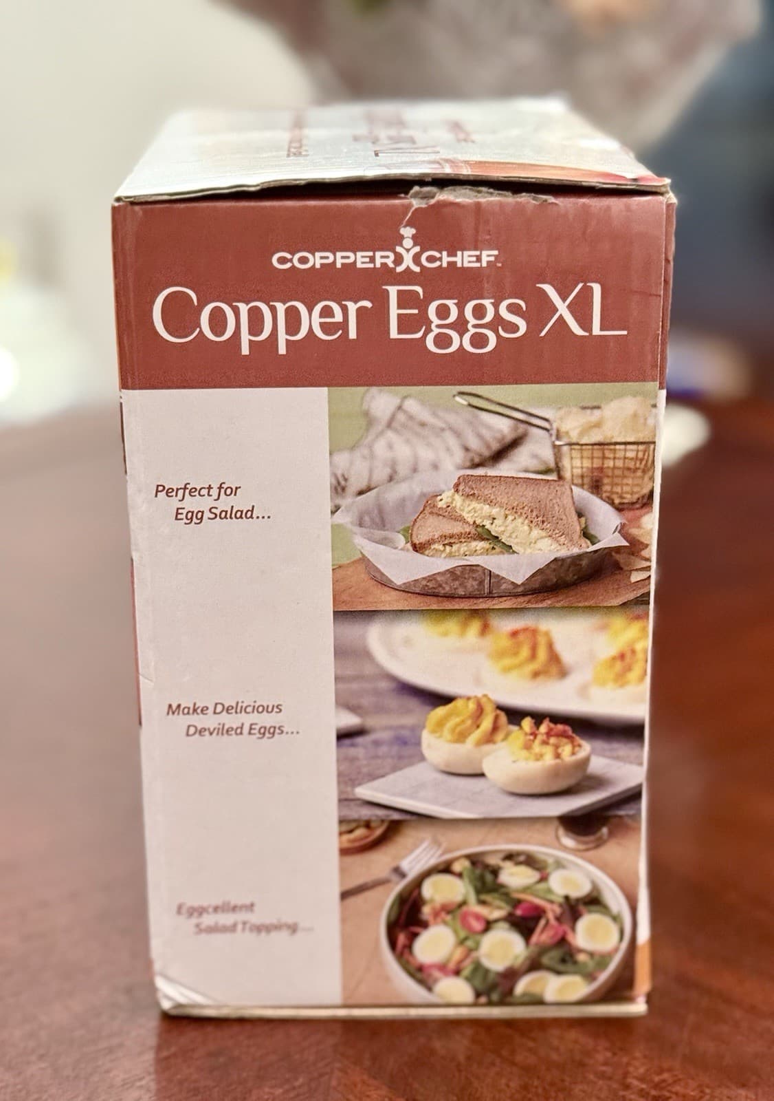 New In Box: Copper Eggs XL - Egg Cooker - by Copper Chef - 3