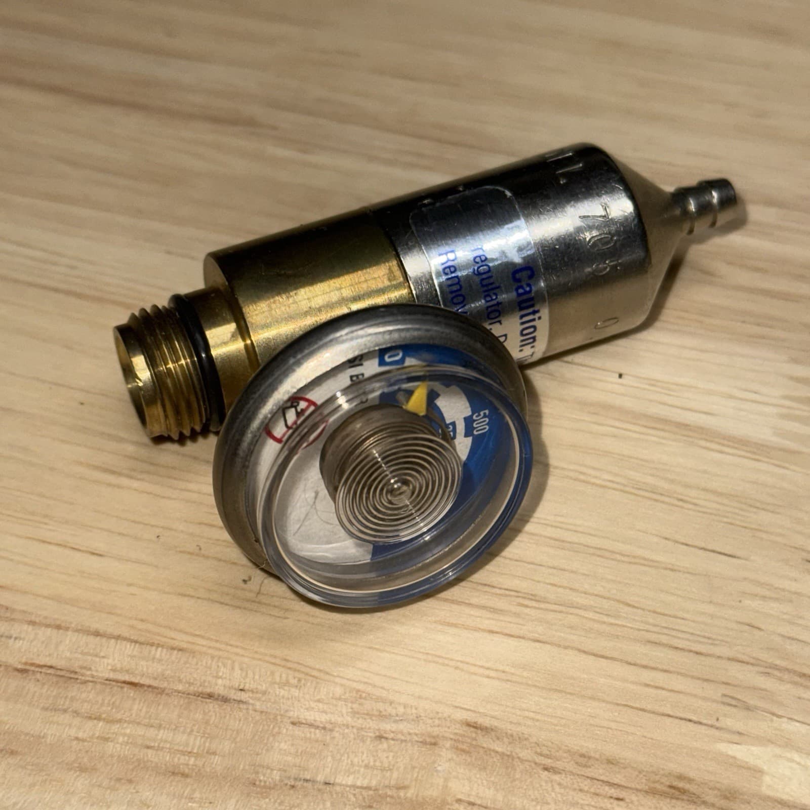 CalGaz 705 Calibration Gas 0.5 LPM Continuous Flow Regulator