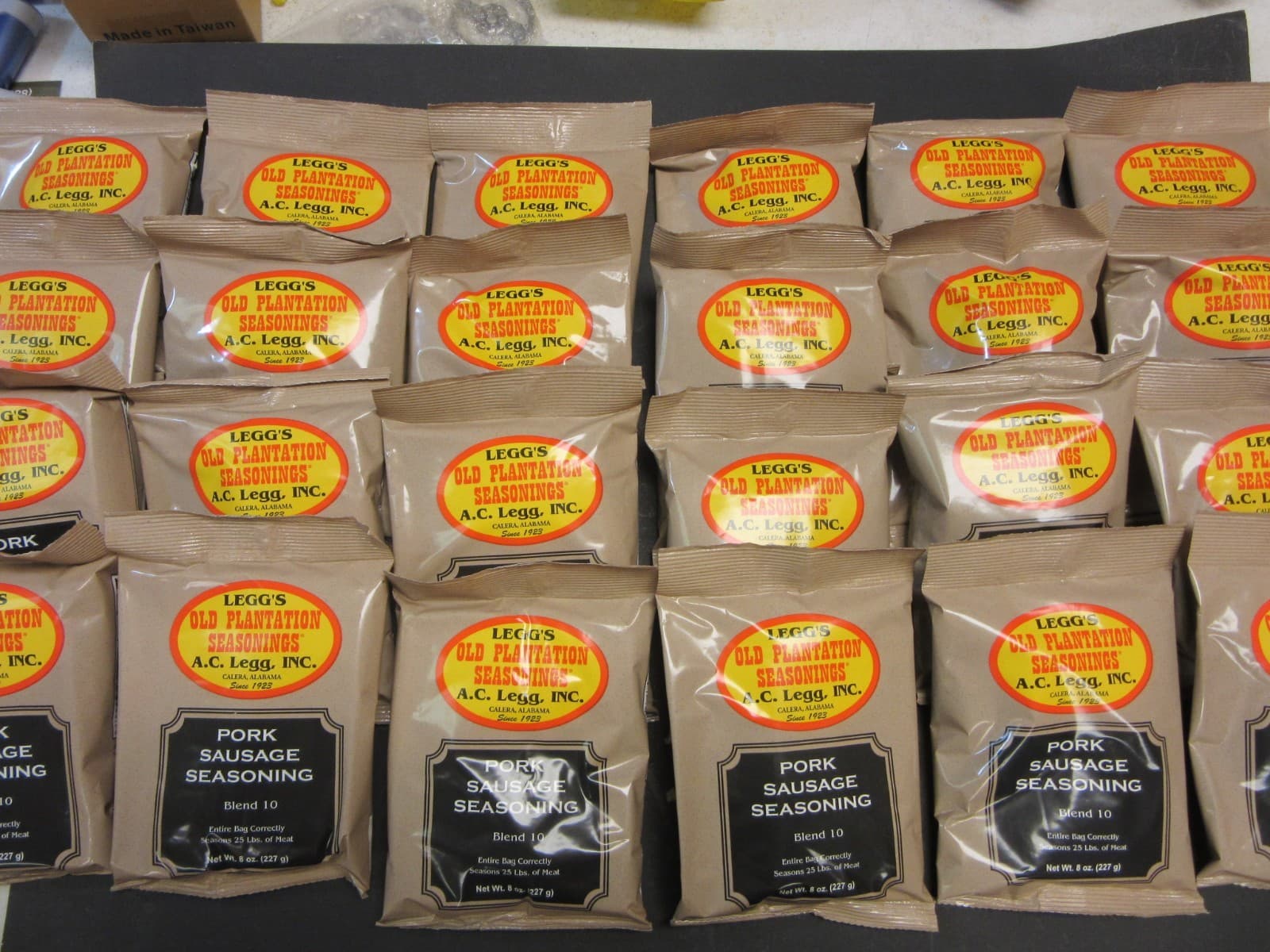 CASE PRICE AC LEGG Original #10 for 600 LBS Breakfast Pan Sausage Seasoning