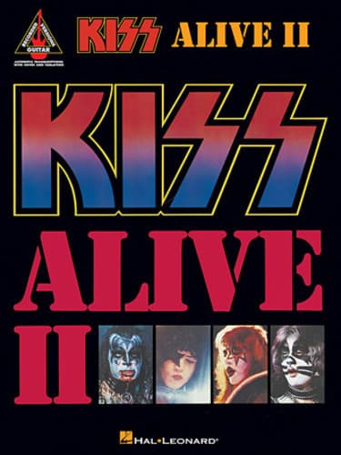 KISS GUITAR TAB / TABLATURE / ***BRAND NEW*** / KISS ALIVE II / KISS SONGBOOK