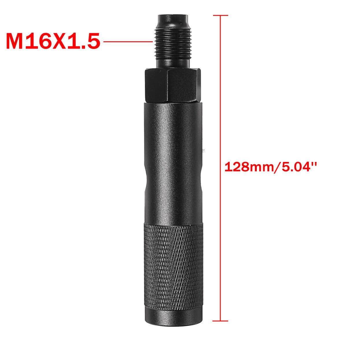 M16x1.5 Quick Change 12g CO2 Cartridge Adapter with 88g or 90g Capsule Threads 2