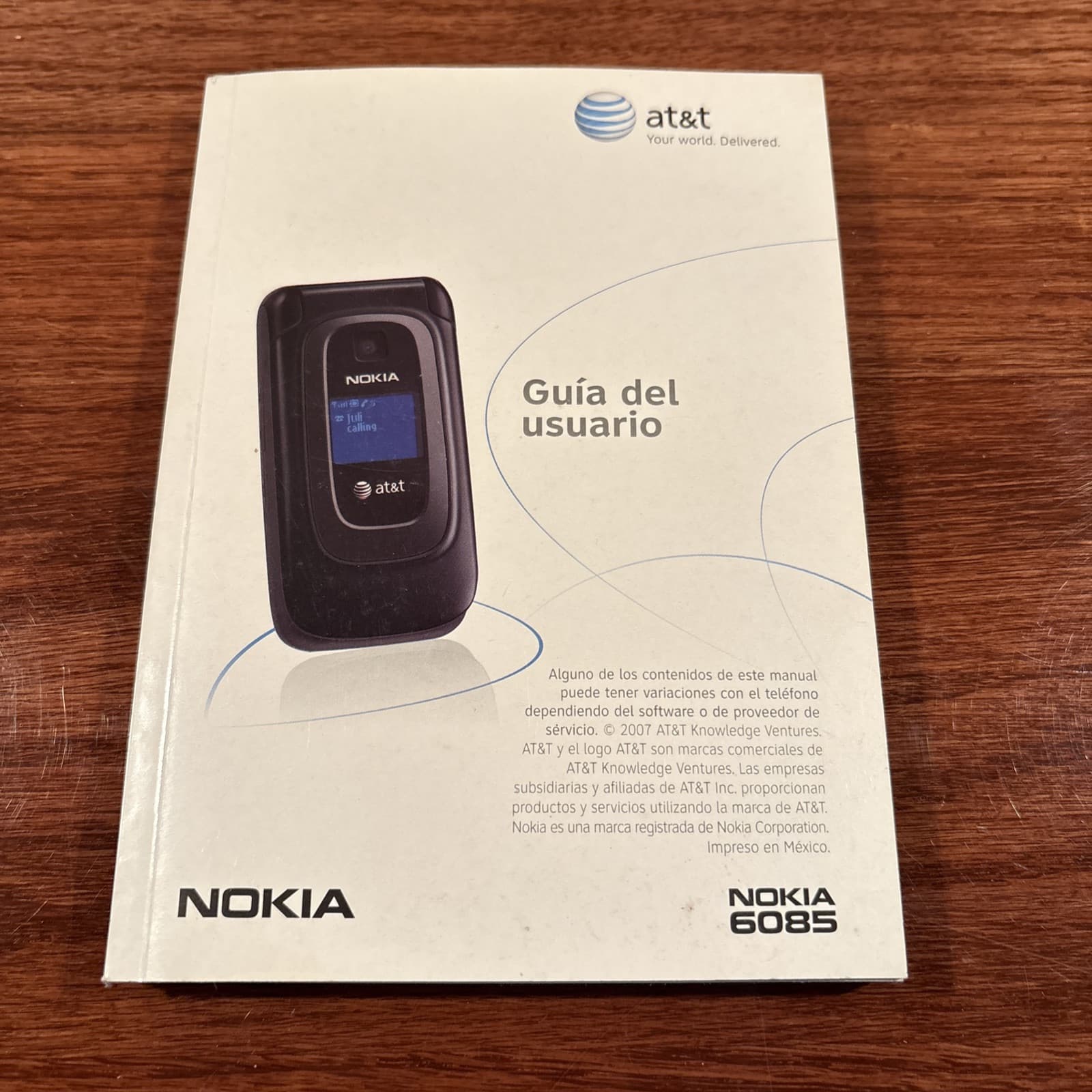 2007 Nokia 6085 User Guide ~ Cell Phone 3