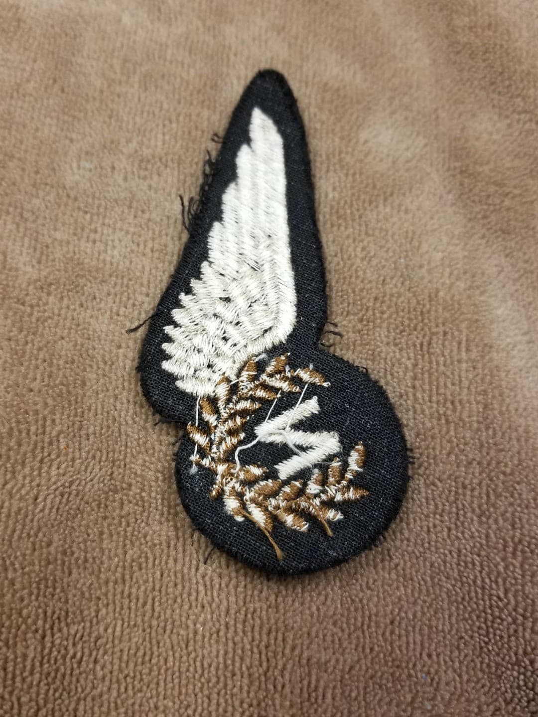 British WW2 RAF Navigator Half Wing Patch Canadian Mint  3