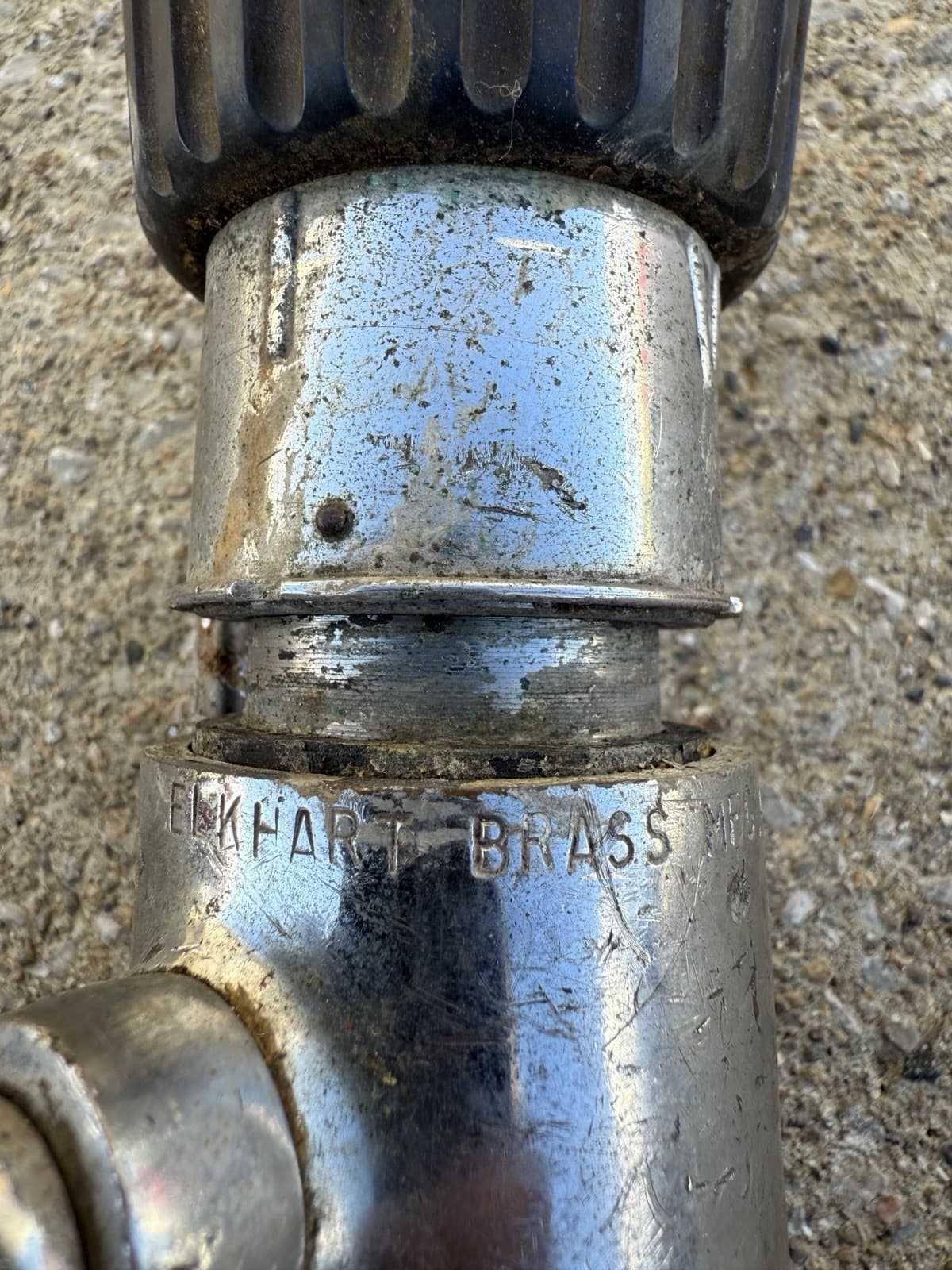 Elkhart Brass Fire Hose Nozzle 3 Position Pistol Grip 1-1/2" 4